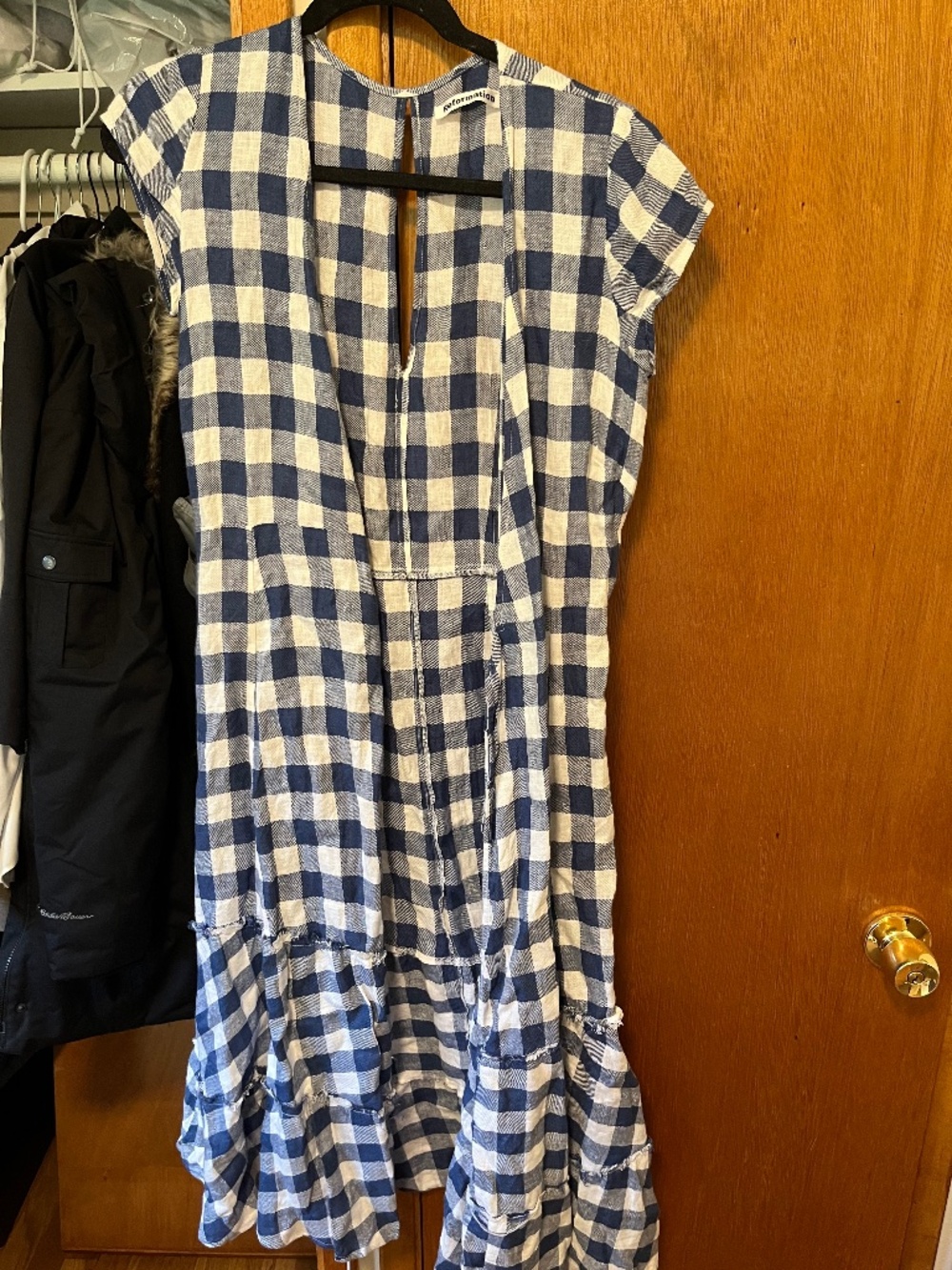 Reformation linen dress